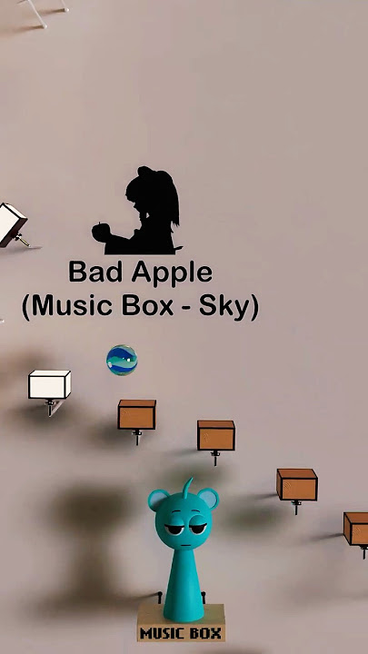 Sprunki : Bad Apple Sounds on Cool Music Box Sky