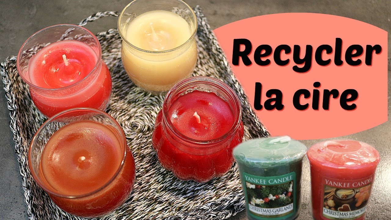 DIY RECYCLAGE - Comment je recycle mes bougies votives Yankee