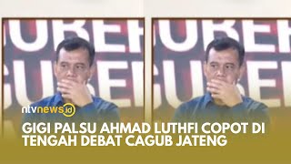 Momen Lucu ! Gigi Palsu Ahmad Luthfi Copot di Tengah Debat Cagub Jateng | NTVNEWSID