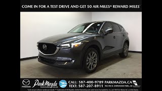 MACHINE GREY METALLIC(46G) 2020 Mazda CX5 Signature AWD Review Sherwood Park Alberta  Pa