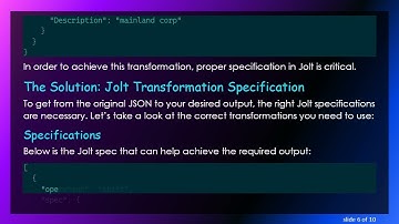 Transforming JSON Arrays: A Guide to Jolt Transformations
