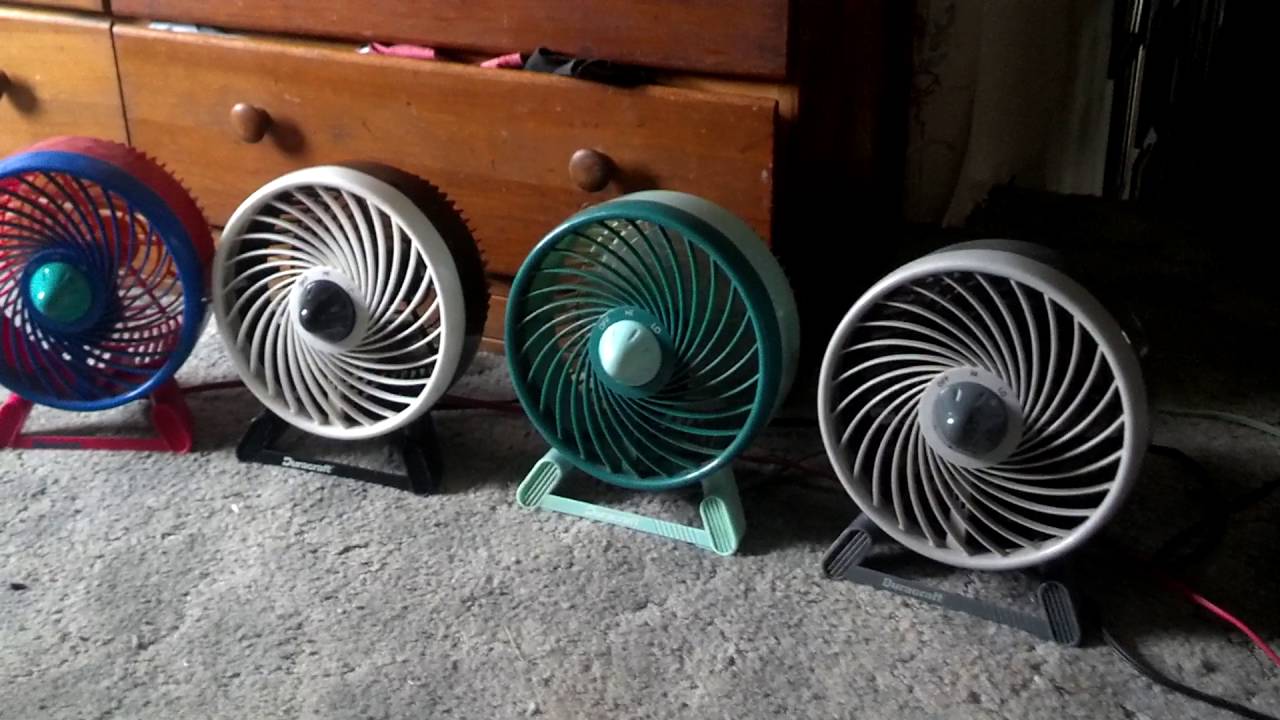 Duracraft DT70 fan collection YouTube
