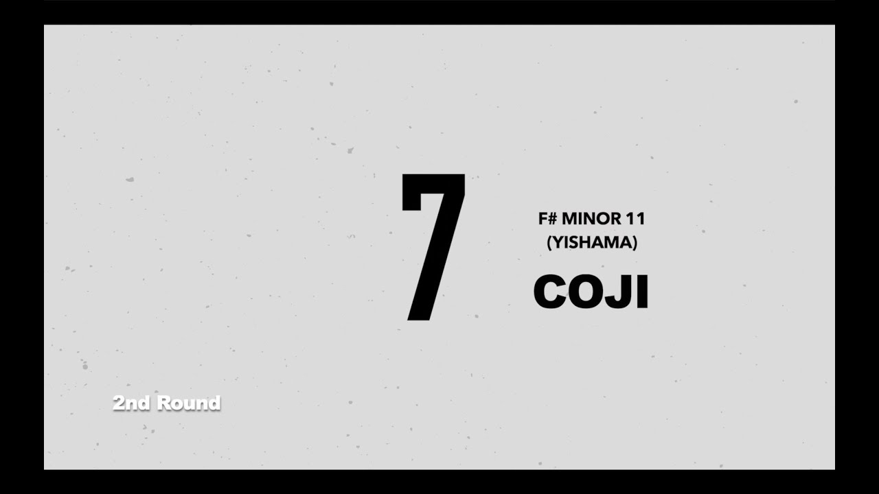 [2-7] 1st Touch #1 - COJI [F# Minor11] (Yishama)