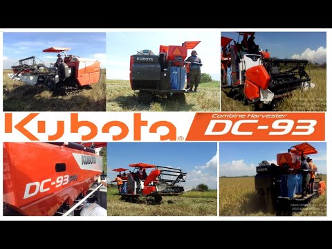 Video Kubota DC-93 HARVESTER -NEWEST in the Philippines |... - youtube