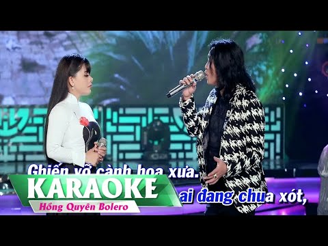 KARAOKE - Chuyện Tình Hoa Pensee | Song Ca Beat Chuẩn | Hồng Quyên & Vũ Duy