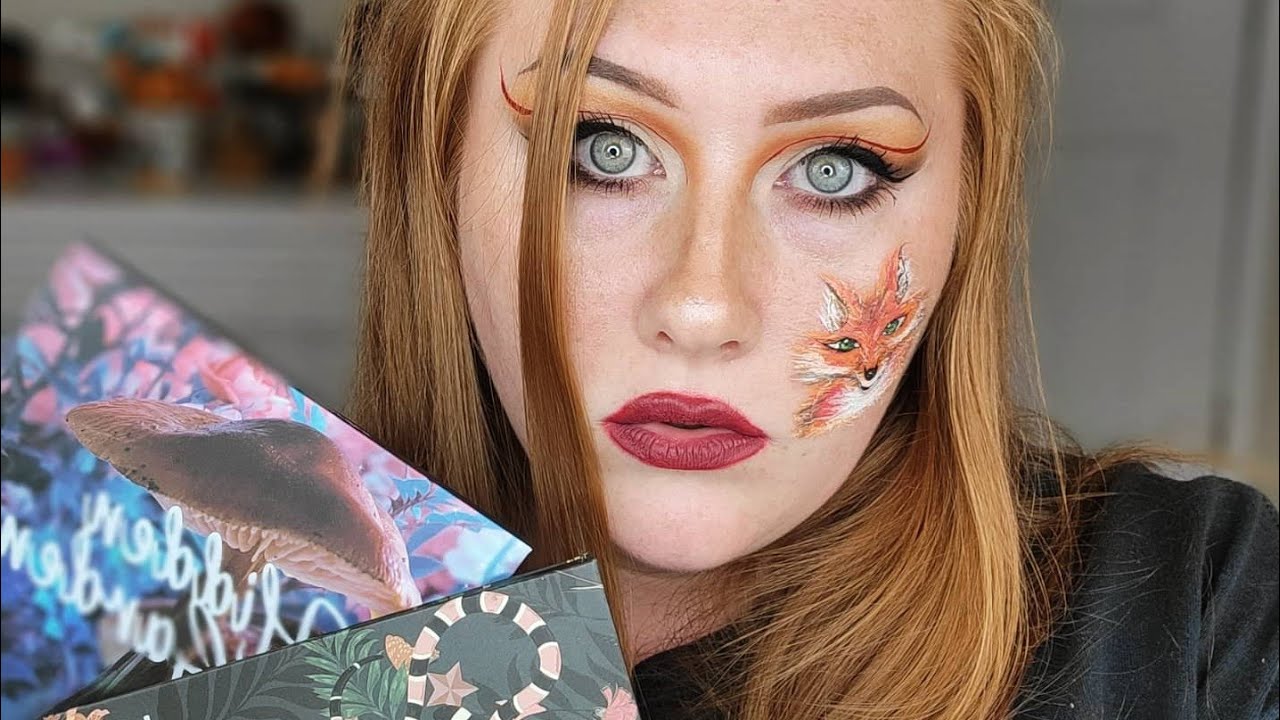 Foxy Makeup Estate Cosmetics [NEW] Fall Palettes & Mehron Paradise paint!🦊🧡🍂🍁  - NaughtyStrawberry