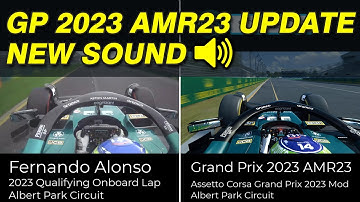 Assetto Corsa F1 2023 AMR23 Mod New Updated Sound