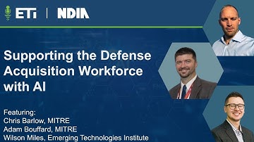 Supporting the Defense Acquisition Workforce with AI
