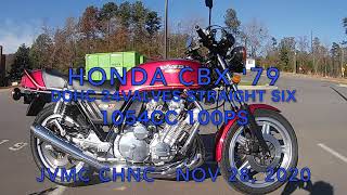 Honda CBX D&G Performance Exhaust Sound BackFire