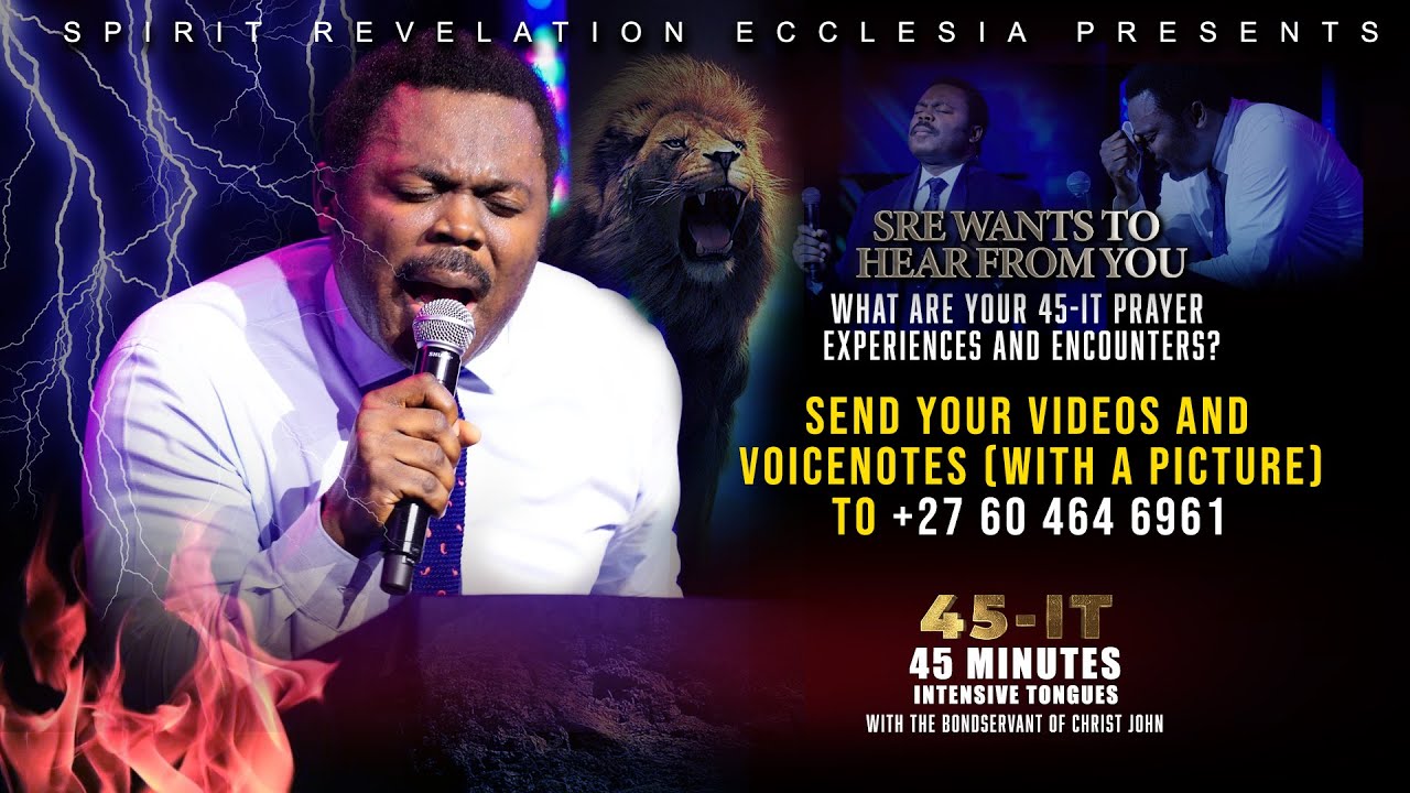 45 Minutes Intensive Tongues [45IT] 🔥 with The Bondservant of Christ John