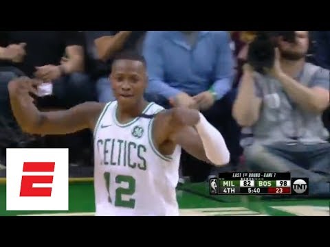 Terry Rozier on fire from deep in Game 7 win over Milwaukee Bucks | ESPN