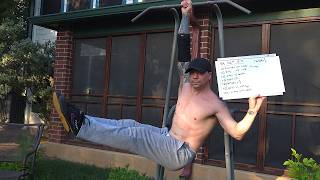 3 Month Calisthenics Fitness Goals List - Start -