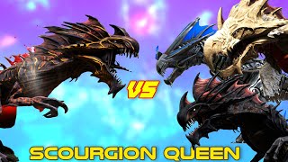 Scourgion Queen Vs Reaper Queen, Dodoreaper And Tek Reaper