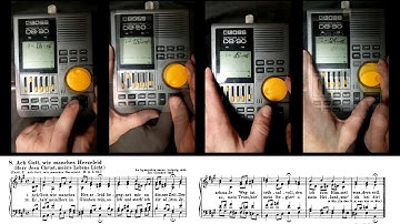 Bach Chorale performed on DB90 Metronome