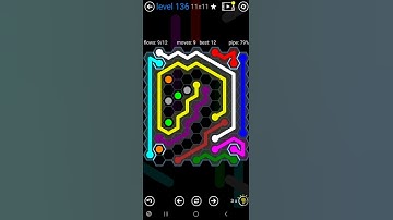 How To Solve Flow Free Hexes Variety Pack Level 136 Board Walk Through Solution Walkthrough