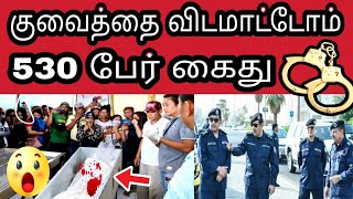 குவைத் 530 பேர் கைது  | ziashanawaz | kuwait tamil news | gulf tamil news |