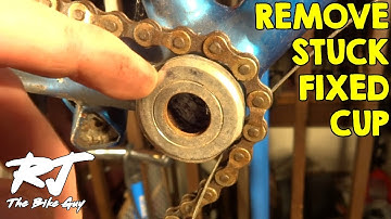 How To Remove A Stuck Fixed Cup From Bike Bottom Bracket