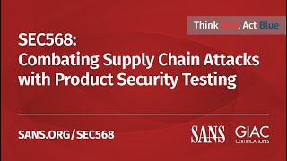 Combating Supply Chain Attacks with Product Security Testing