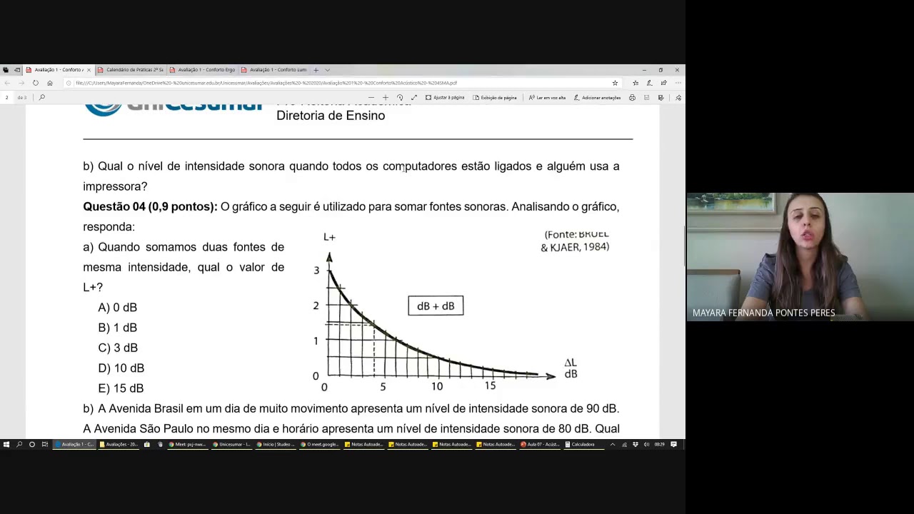 CONFORTO ACÚSTICO - AULA 10 - ACÚSTICA DOS RECINTOS FECHADOS 1 - 4SMA
