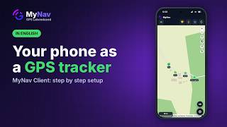 MyNav Client: phone tracking app, turn your phone into a GPS tracker screenshot 4