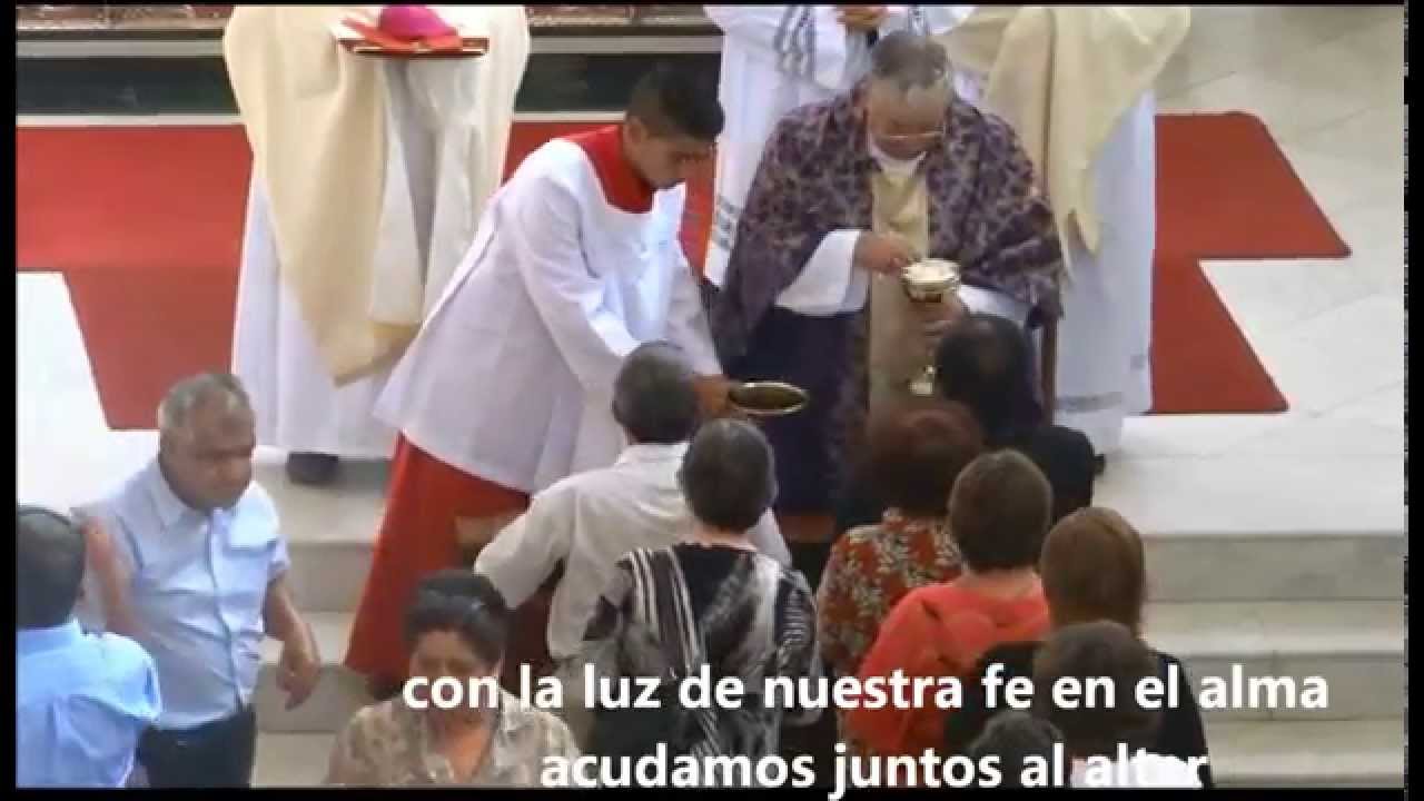 El amor de Cristo nos reúne.