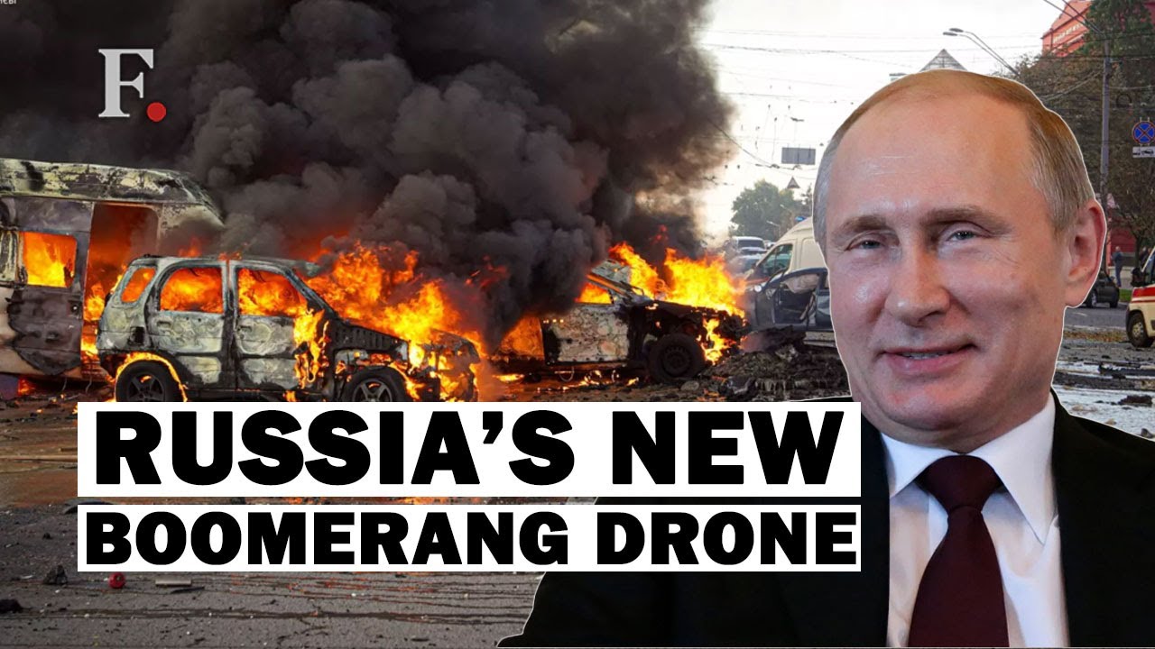 Russia Launches New VR-Operated Boomerang Drones In Ukraine