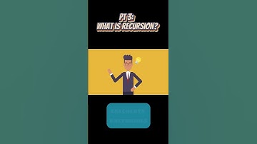 PART 3 : Unlocking the Mystery: What Is Recursion? 🔍✨#recursion