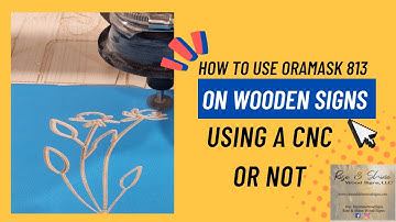 Oramask 813 Film and Carved Wooden Signs