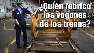 Quién fabrica los vagones de ferrocarril que funcionan en los trenes de México, USA y Canadá