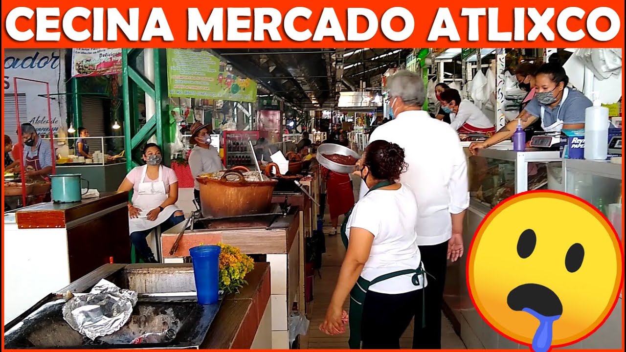 Mercado de la CECINA en ATLIXCO PUEBLA