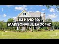 113 Hano Rd Madisonville LA 70447 Drone Video