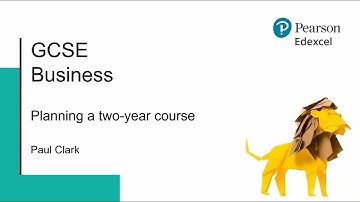 GCSE Business: Planning for a Two-Year Course and Developing Skills