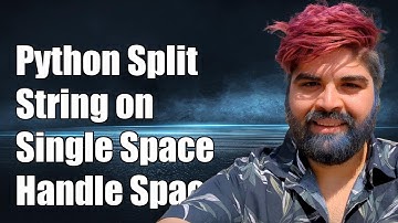 Python Split String on Single Space: Handle Double Spaces to Keep Leading Spaces
