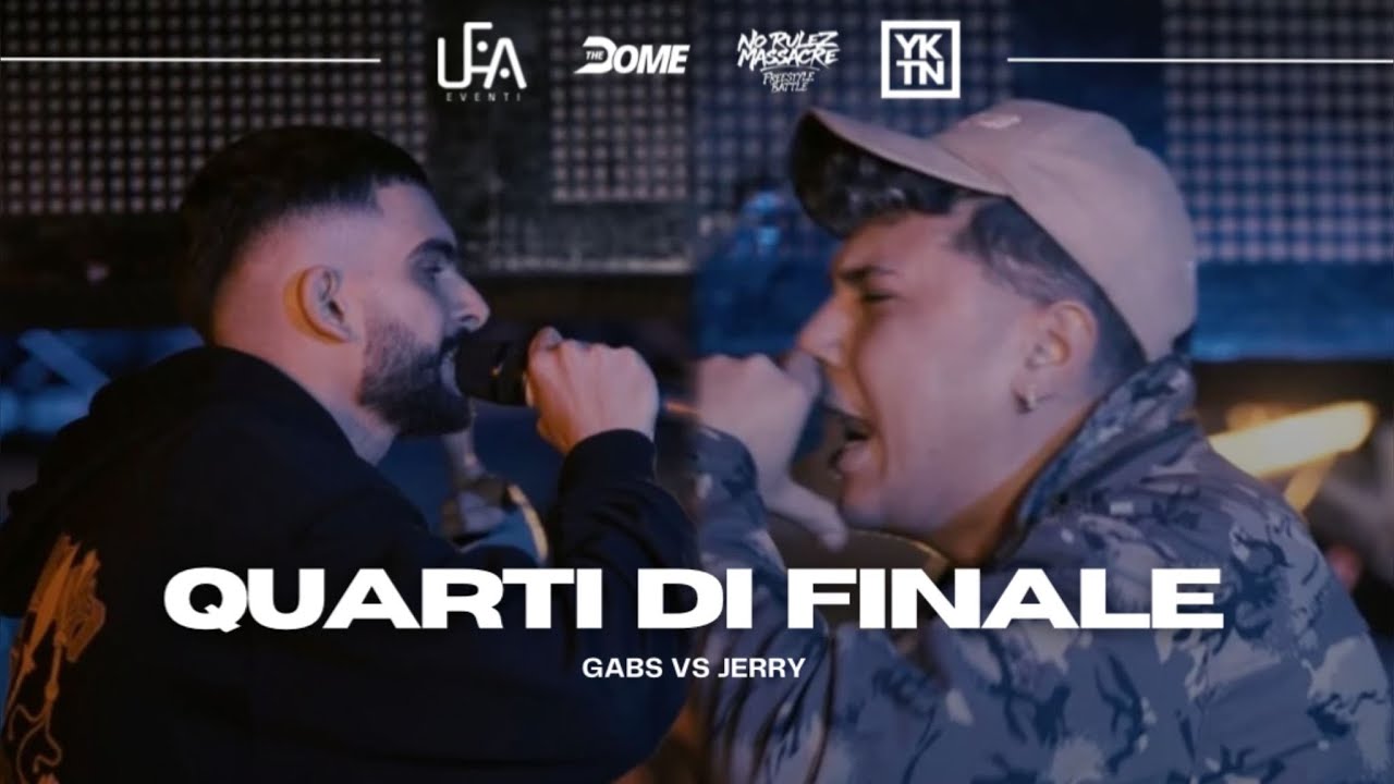 JERRY vs GABS - QUARTI - NO RULEZ MASSACRE - Rap Battle