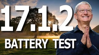 iOS 17.1.2 Battery Life / Battery Drain / Battery Performance Test.
