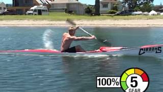 Surf Coach Ski paddling