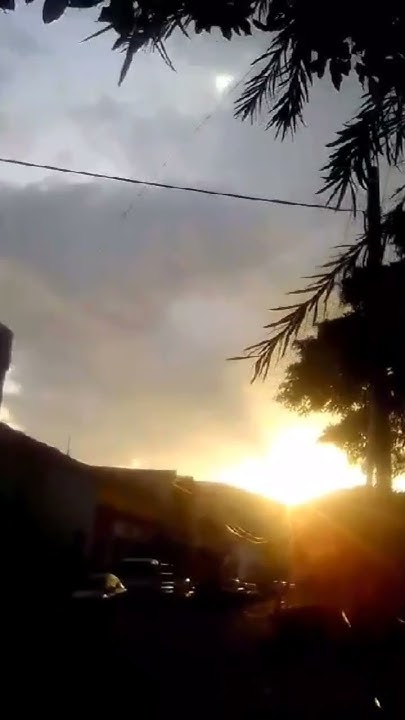cuando el sol se está ocultando - YouTube