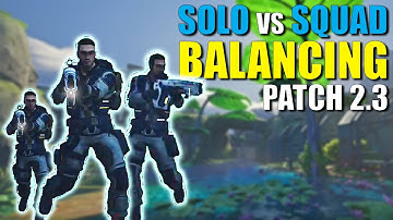 SOLO vs SQUADS Balance of Power • 2.3 Patch Notes • The Cycle Frontier Beta