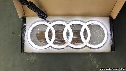 led emblem for audi Review and Demo 2021