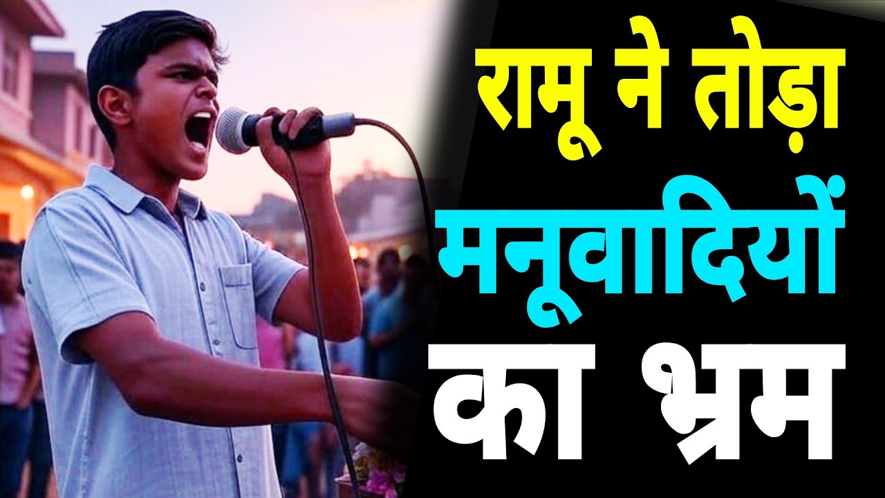 Dalit रामू ने तोड़ा मनूवादियों का भ्रम | Dr. B.R. Ambedkar True Story