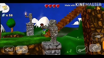 Swordigo The plains level 2 full gameplay killing