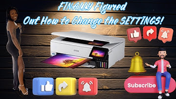 Setting up Your Epson Ecotank for Sublimation Part 2 #subscribe #diy #diycrafts #print #epson