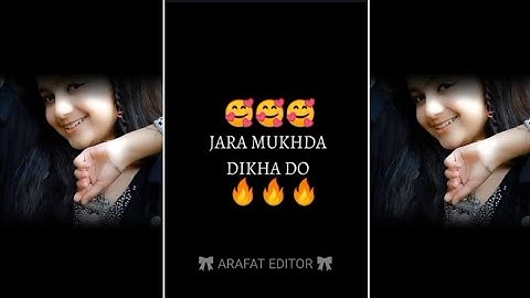 Jara Mukhda Dikha Do | Alight Motion Video Editing 2023 | Xml Video #xml #arafateditor