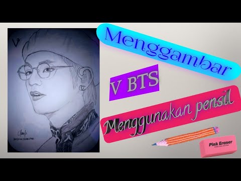 Menggambar V BTS Pakai Pensil YouTube