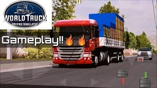 World Truck Driving Simulator - Primeira Gameplay! 🔥🔥🔥🔥 screenshot 2