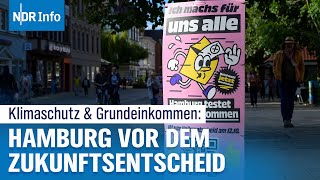 Volksentscheid in Hamburg über Grundeinkommen &amp; Klimaschutz | NDR Info