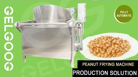 How To Make Fried Peanut|Peanut Frying Machine