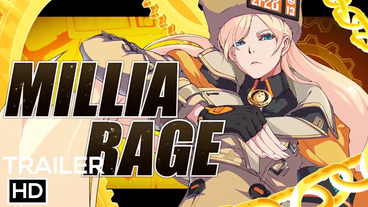 Guilty Gear Strive - Millia Rage & Zato-1 - Official Character Reveal Trailer