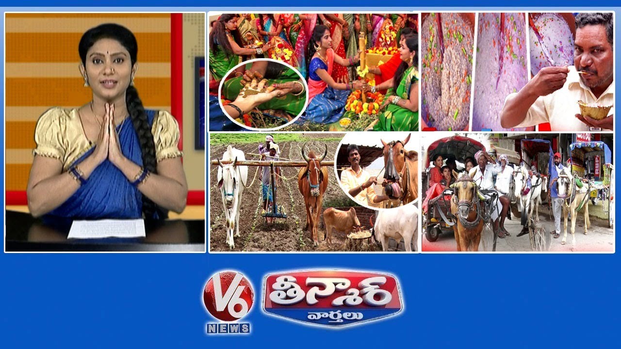 Women Celebrate Ashadam Mehendi Festival |Mana Chaddannam-Fermented Rice |Bull-Ploughing|V6 Teenmaar