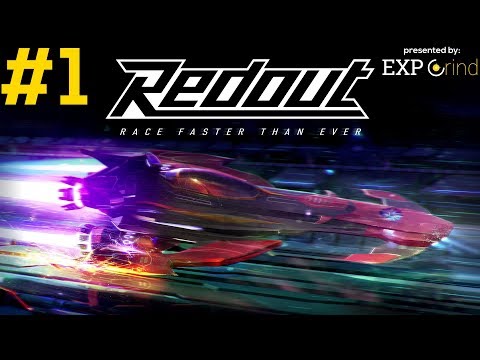 Redout Lightspeed Edition GAMEPLAY - part 1 Time Trial - Career Mode - Walkthrough XBOX ONE